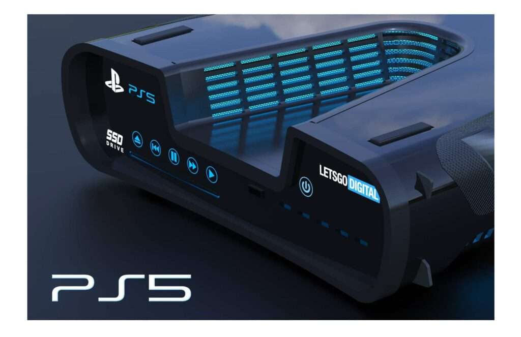 Posible deseño das futuras filtracións de PlayStation 5