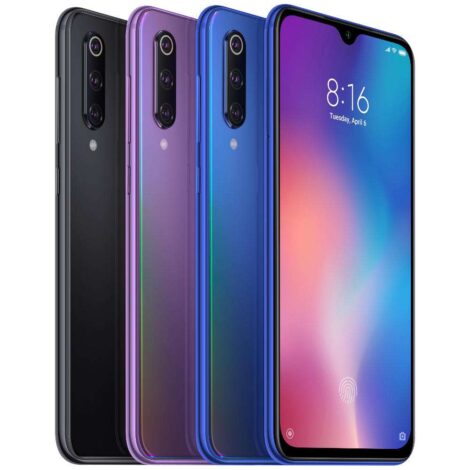 Imagen de Xiaomi Mi 9 en diferentes colores uno de los mejores móviles de 2019