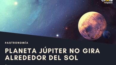 Xúpiter non xira arredor do sol