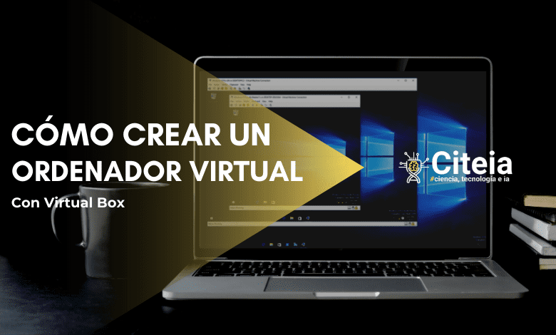 Como crear un ORDENADOR VIRTUAL coa portada do artigo de VirtualBox
