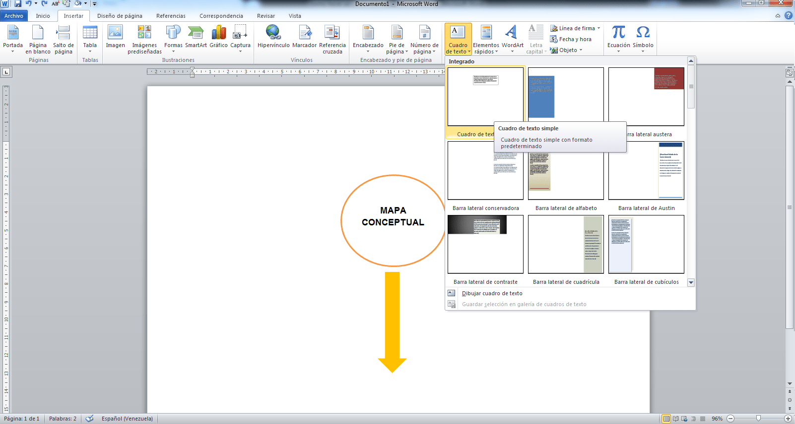 Elaborar mapa conceptual en Word [Pasos a seguir]