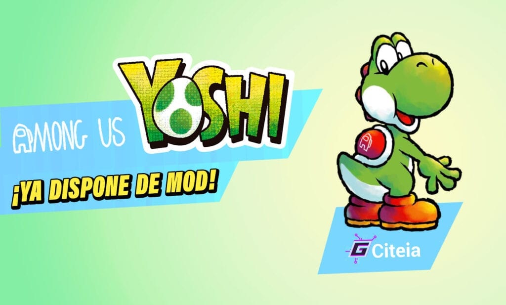 Yoshi mario bross mod para among us portada do artigo