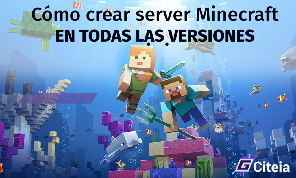 Cómo crear server Minecraft en todas las versiones portada de artículo