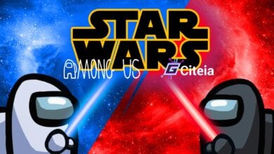 Mod star wars de among us portada de artículo