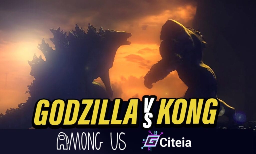 Mod Kong vs Godzilla por Among us portada do artigo