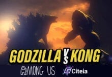 Mod Kong vs Godzilla para Among us portada de articulo