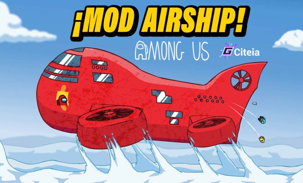 Mod Airship Among Us portada de artículo