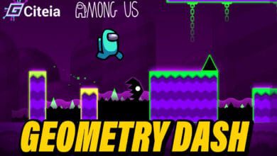 Geometry Dash mod Among us