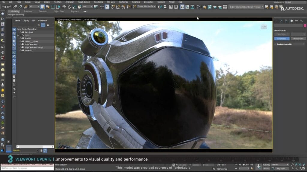 Muestra de trabajo realizado con el programa de modelado 3D conocido como 3DS Max