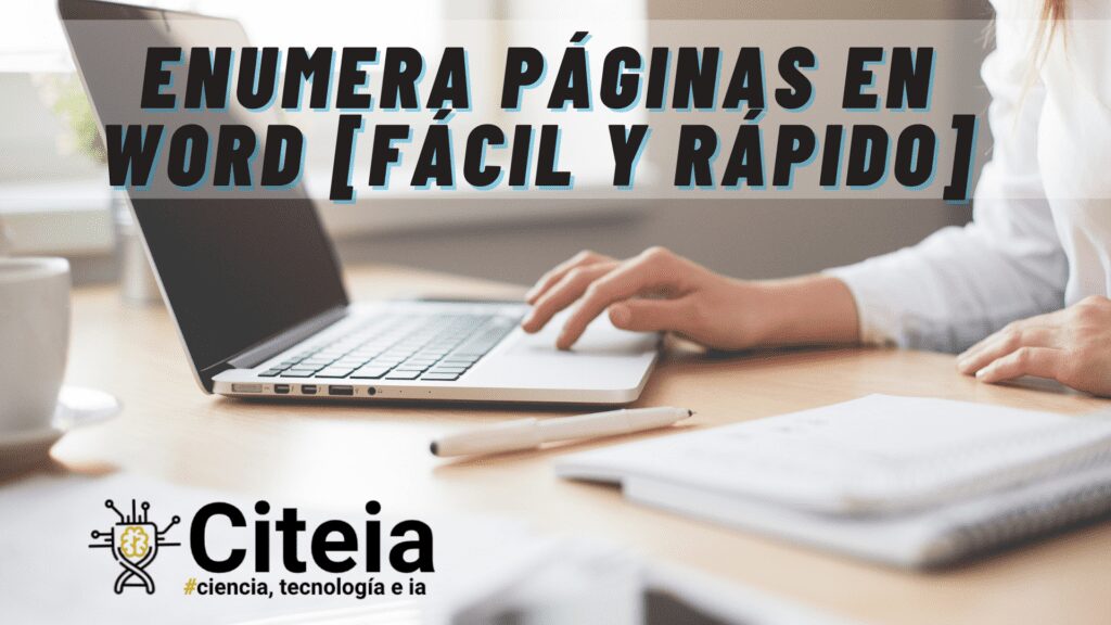 Como numerar páxinas en word