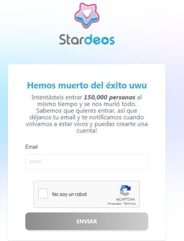 STARDEOS WEB CAIDA