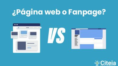 página web vs fanpage