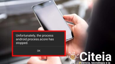 O que significa 'Processo Android Acore parou' - como corrigi-lo