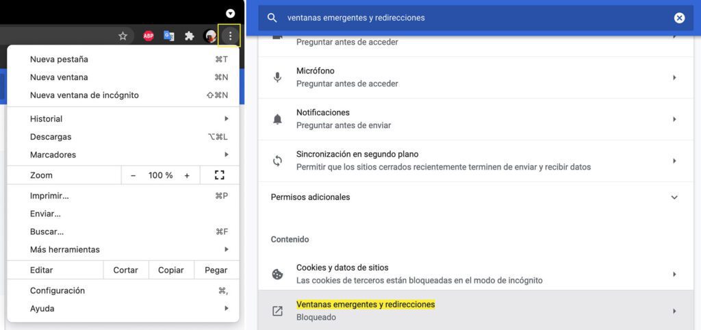 eliminar anuncios de chrome