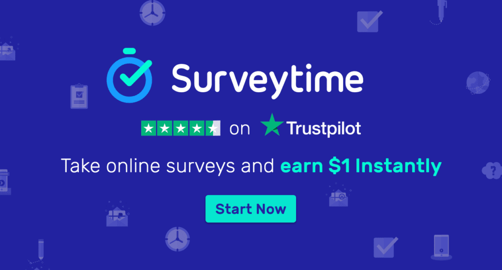 surveytime gana 1$ instantáneo por cada encuesta