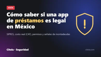 Cómo saber si una app de préstamos es legal en México
