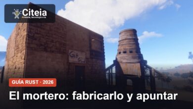 Mortero en Rust: el mortero: fabricarlo y apuntar