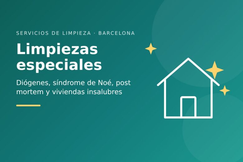 limpiezas especiales en Barcelona